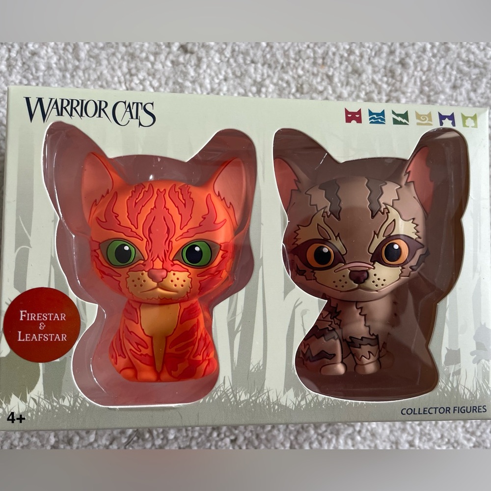 New Warrior Cats Unopened Mini Figures